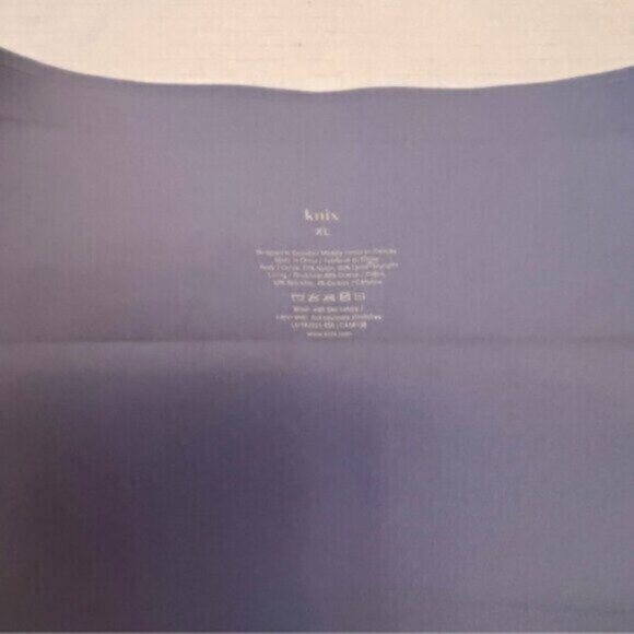 Knix *  Hi Touch High Rise Leggings  EUC  XL    25"  Blue - Picture 4 of 15